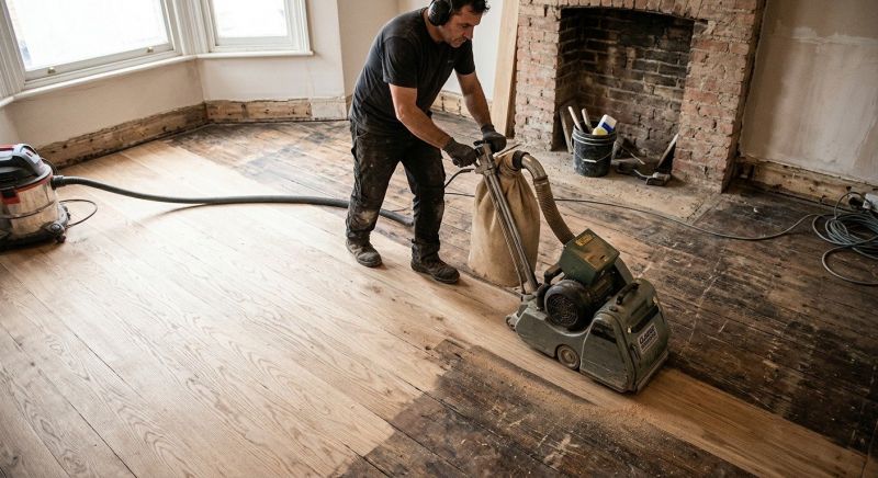 Oak Floor Restoration