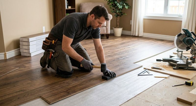 Laminate Floor Installation in Roseville, CA