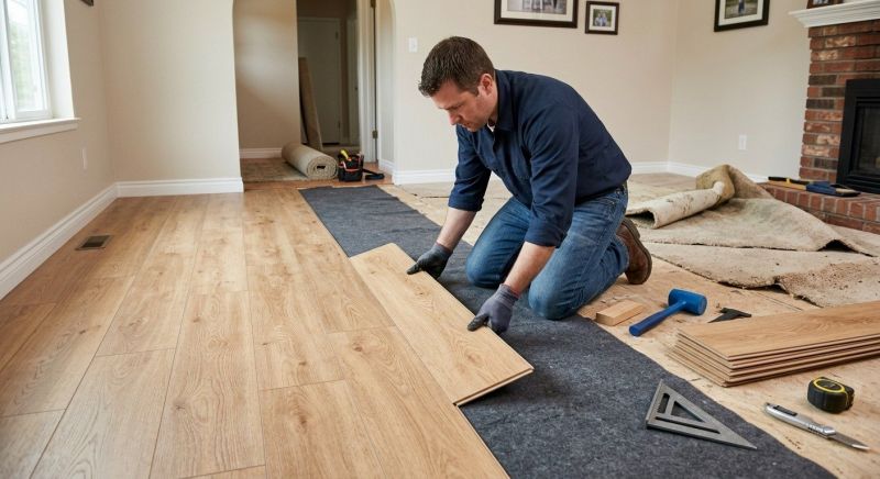 Laminate Floor Remodeling in Longmont, CO