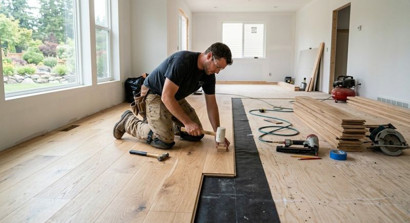 Oak Floor Replacement in Fort Worth, TX