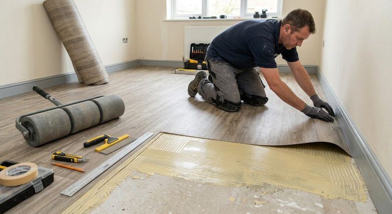 Sheet Flooring Installation in Longmont, CO