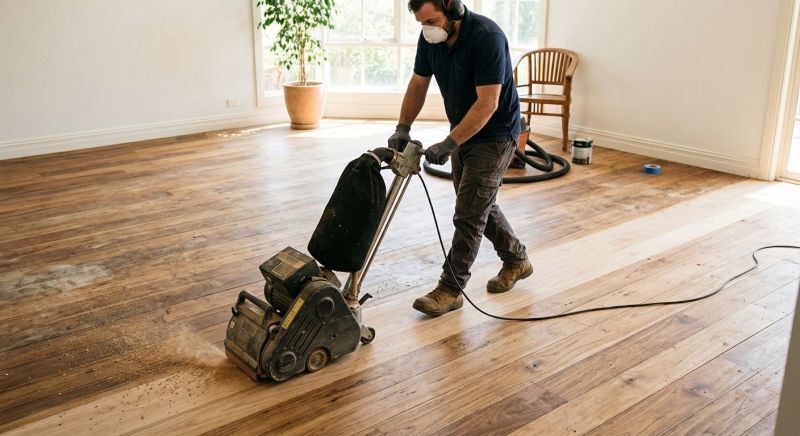 Tiger Wood Floor Refinishing in Olathe, KS
