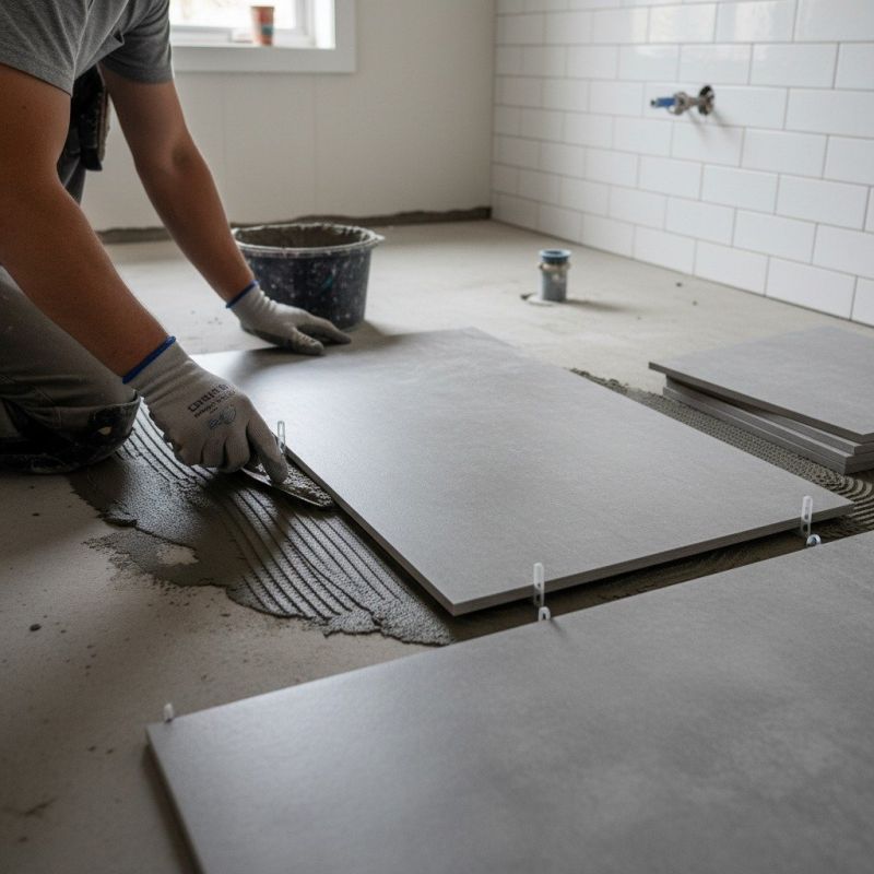 Bathroom Flooring Installation in Alexandria, VA
