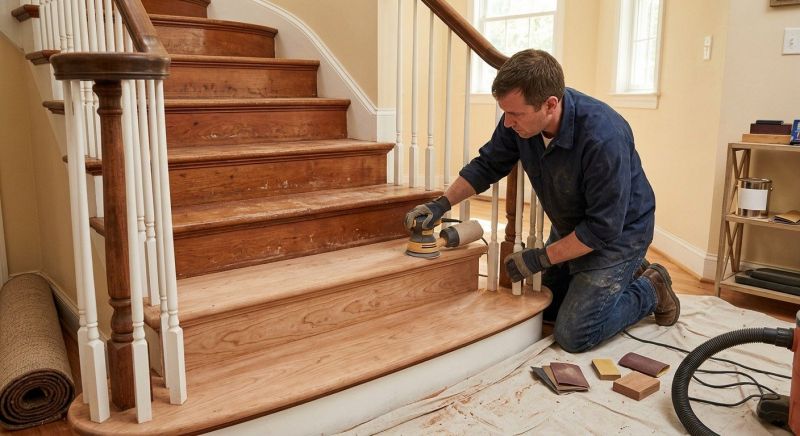 Cherry Floor Refinishing in Overland Park, KS