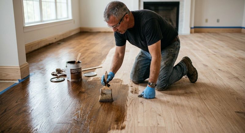Floor Staining Service in Alpharetta, GA