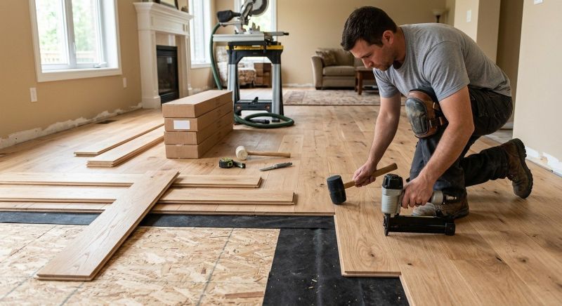 Hardwood Floor Installation in San Antonio, TX