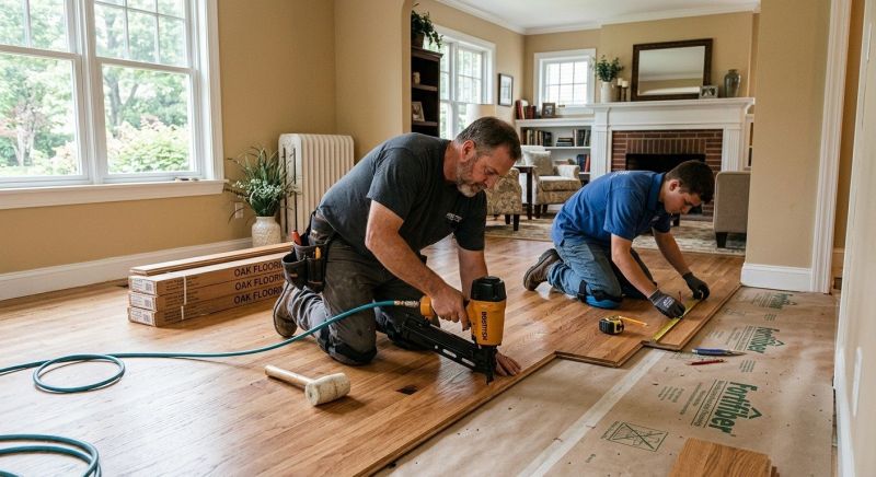 Hardwood Floor Installation in Austin, TX