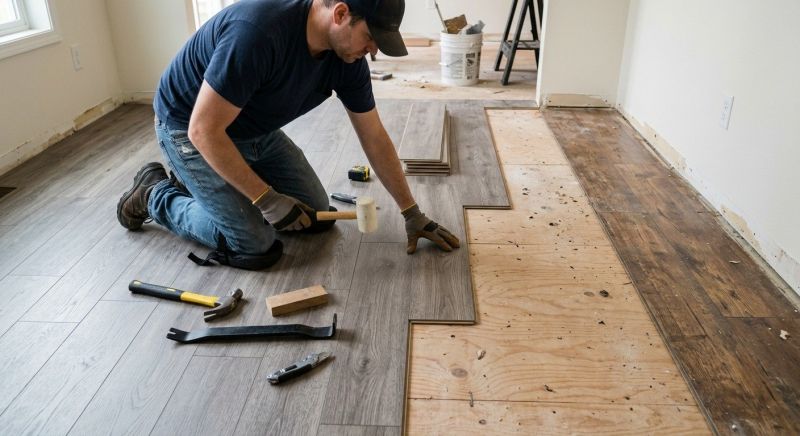 Laminate Floor Replacement in Longmont, CO