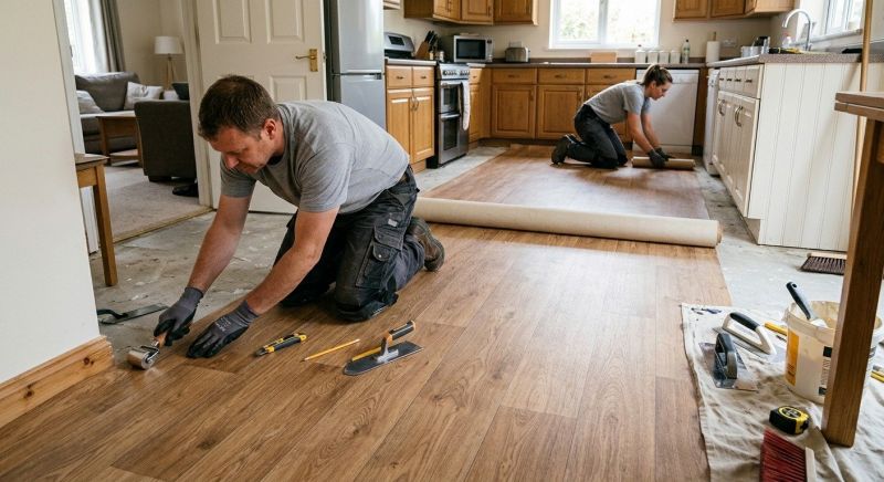 Linoleum Floor Installation in Phoenix, AZ
