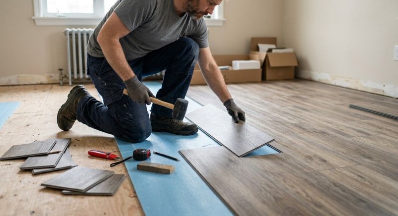 Linoleum Floor Installation in Fort Worth, TX