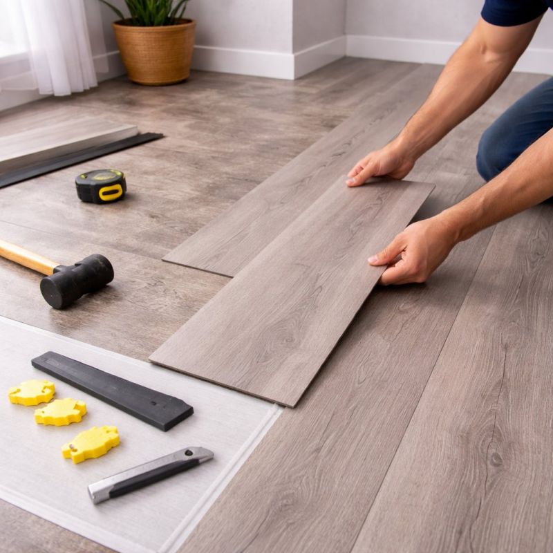 Luxury Vinyl Tile Installation in Austin, TX