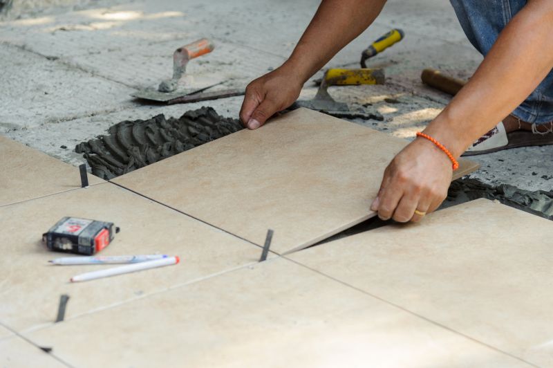 Mosaic Tile Floor Installation in Alexandria, VA