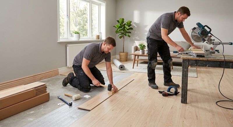 Plank Laminate Installation in Arvada, CO