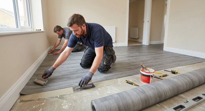 Sheet Flooring Installation in Boulder, CO