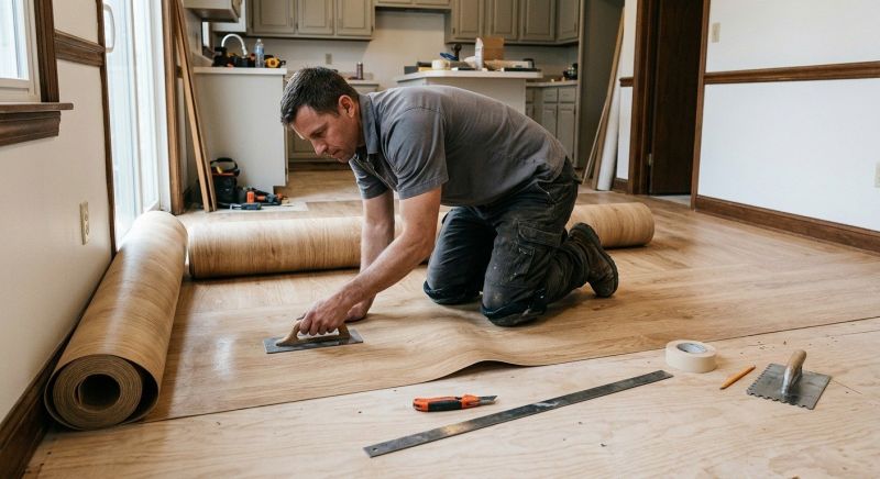 Sheet Flooring Installation in Fort Worth, TX