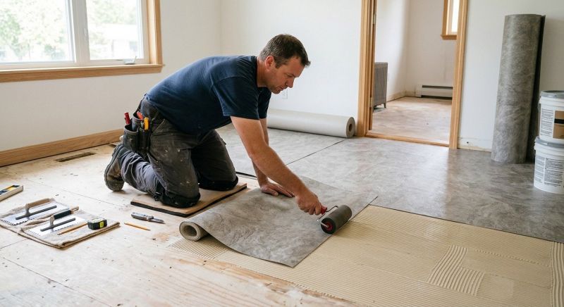 Sheet Flooring Installation in Manassas, VA