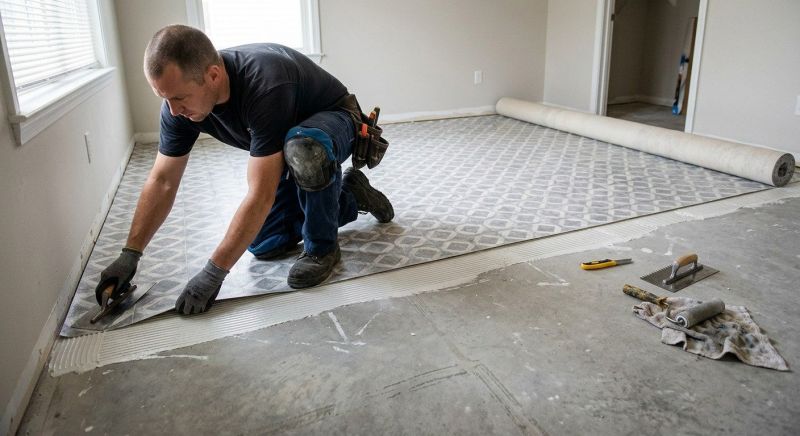Sheet Vinyl Installation in Longmont, CO