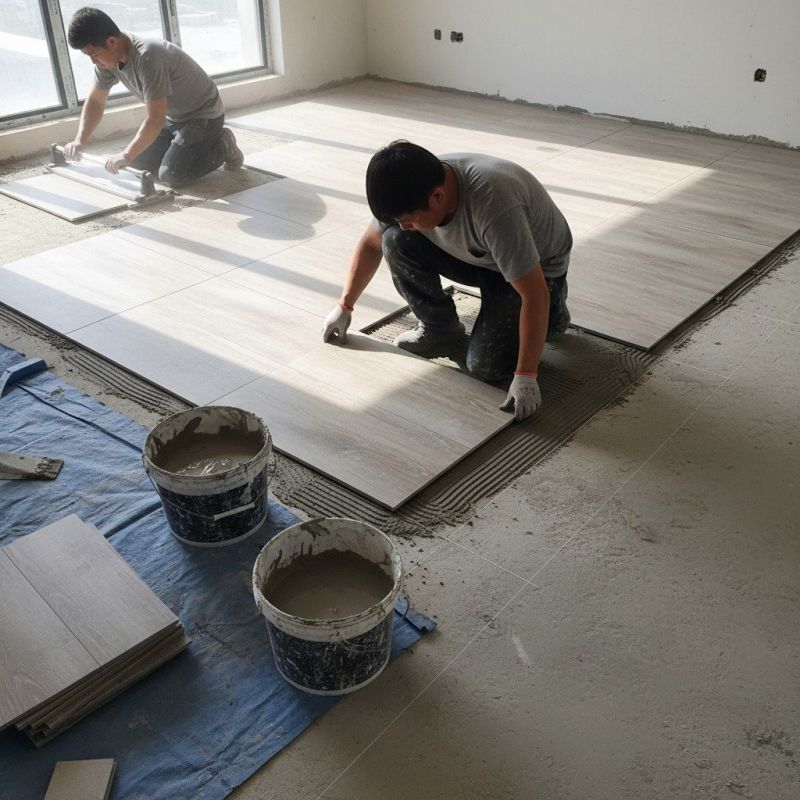 Slate Tile Floor Installation in Annapolis, MD