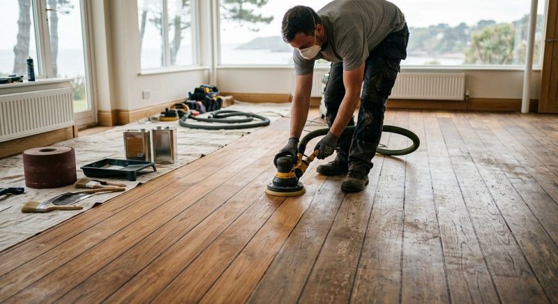 Teak Floor Refinishing in Alpharetta, GA