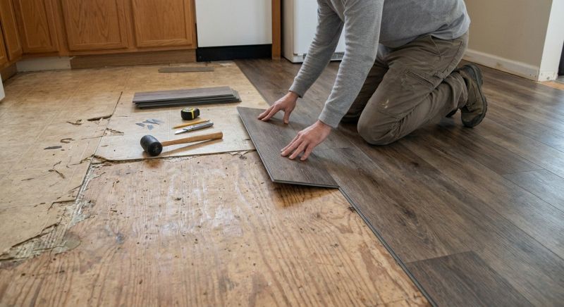 Vinyl Floor Replacement in Phoenix, AZ