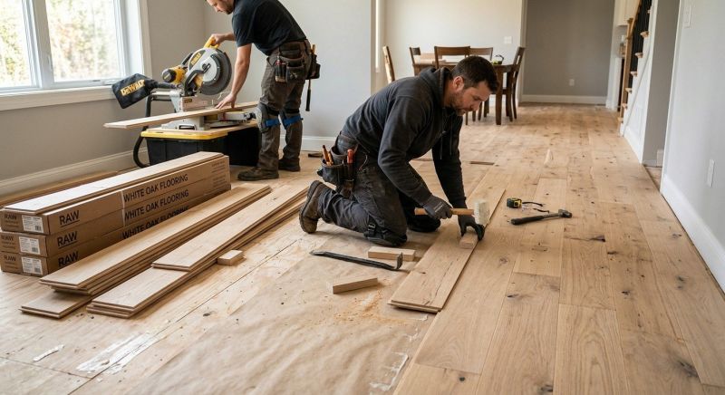 Walnut Flooring Installation in Phoenix, AZ
