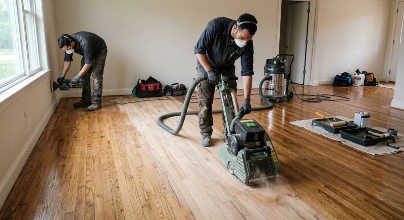 Wood Floor Refinishing in Alpharetta, GA